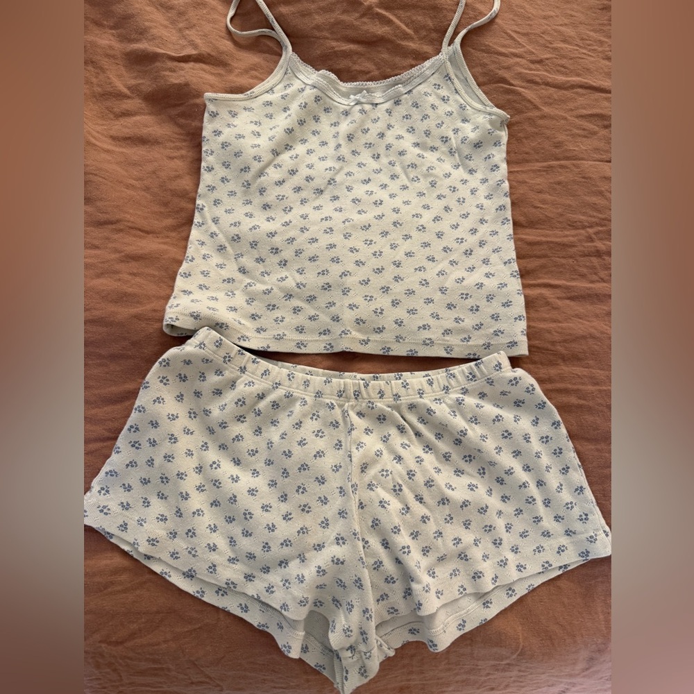 Pj shorts and top